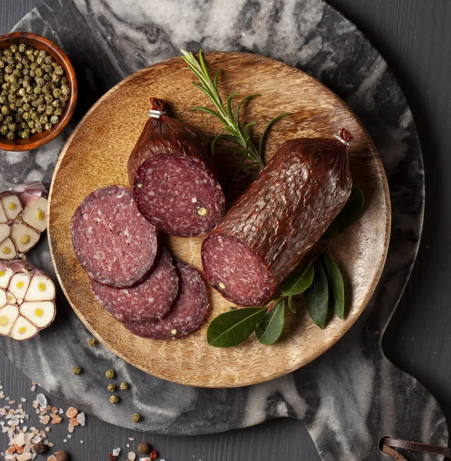 SALAMI z jelenia